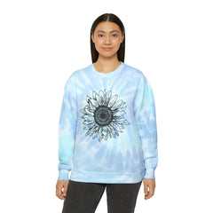 Sunflower Unisex Tie-Dye Sweatshirt