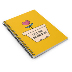 Let's Root For Each other Spiral Notebook - Ruled Line