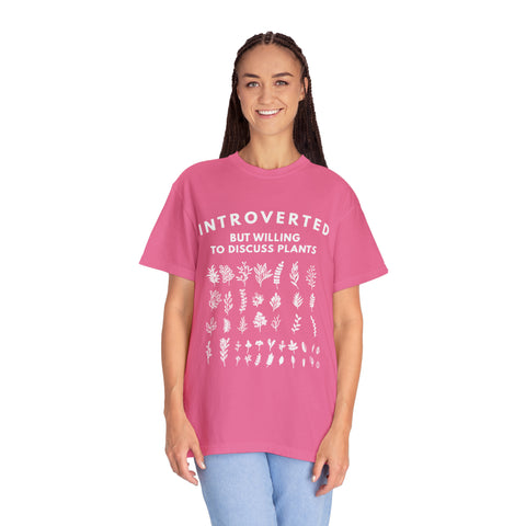 Introverted But Willing To Buy Plants T-shirt