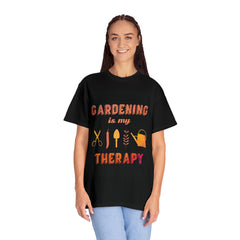 Gardening Is My Therapy Unisex T-shirt