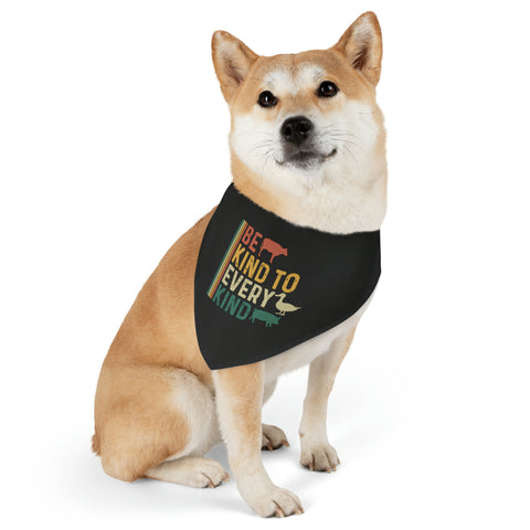 Be Kind To Every Kind Pet Bandana Collar