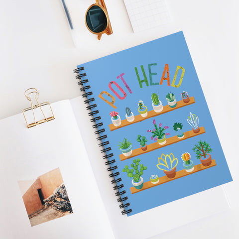 Pot Head Spiral Notebook - Ruled Line