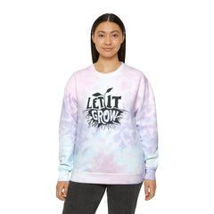 Let It Grow Unisex Tie-Dye Sweatshirt