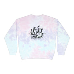 Let It Grow Unisex Tie-Dye Sweatshirt