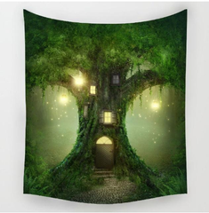 Forest wall new tapestry wall hanging cloth