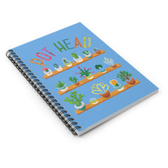 Pot Head Spiral Notebook - Ruled Line