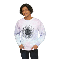 Sunflower Unisex Tie-Dye Sweatshirt