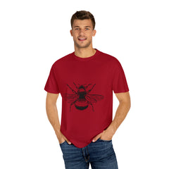 Red Unisex Garment-Dyed T-shirt