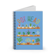 Pot Head Spiral Notebook - Ruled Line