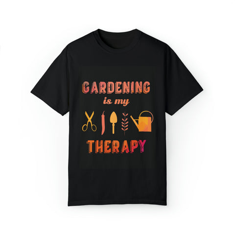 Gardening Is My Therapy Unisex T-shirt