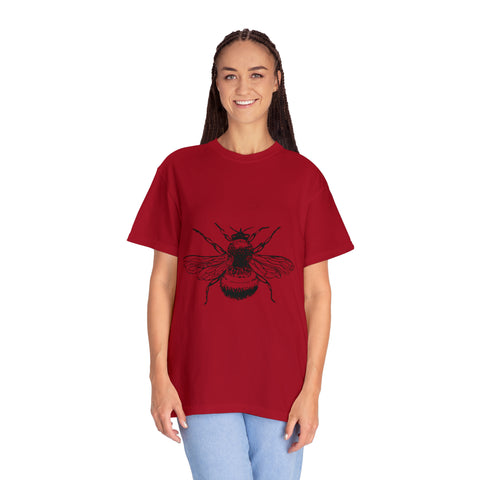 Red Unisex Garment-Dyed T-shirt