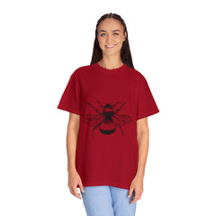 Red Unisex Garment-Dyed T-shirt