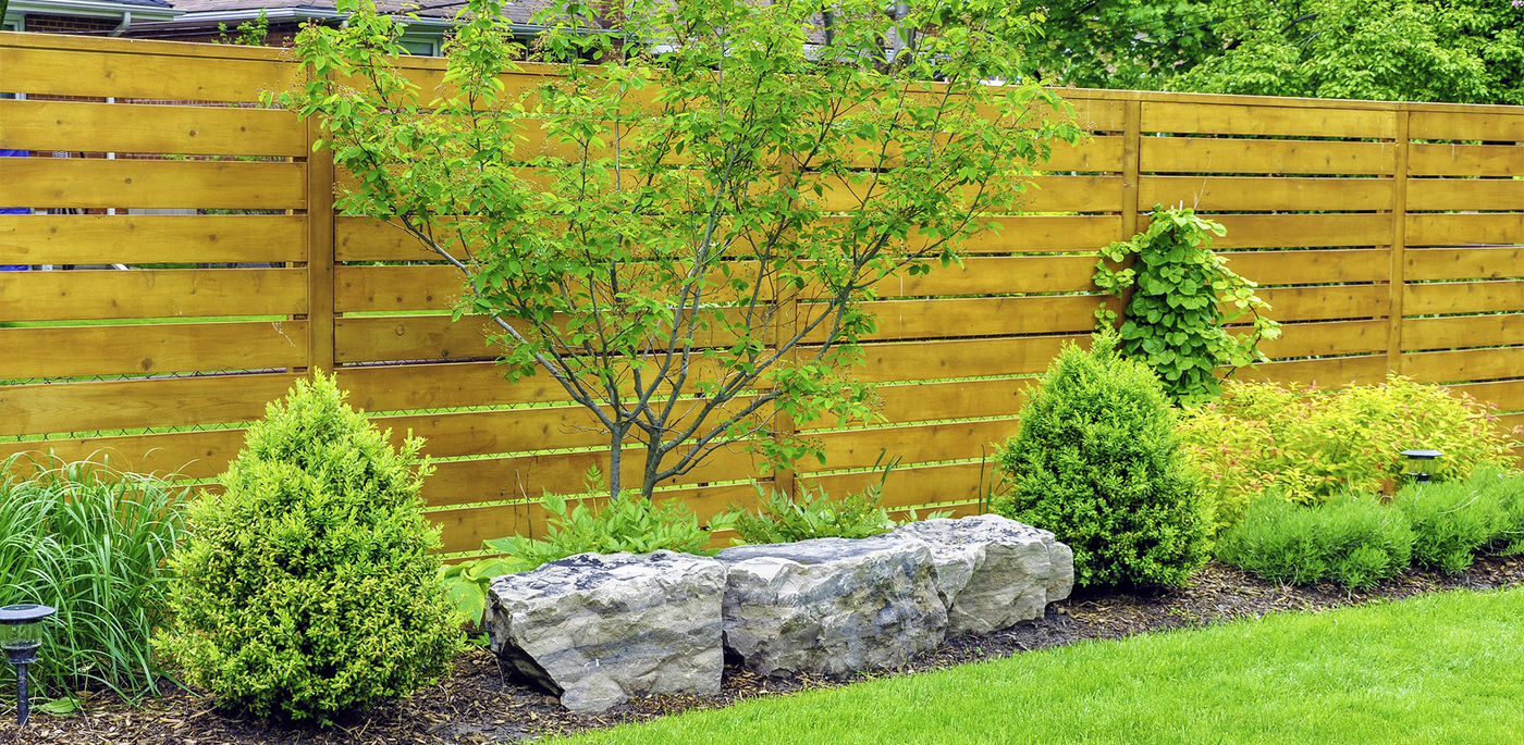 natural stone edging for flower beds