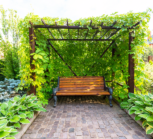 patio flower beds