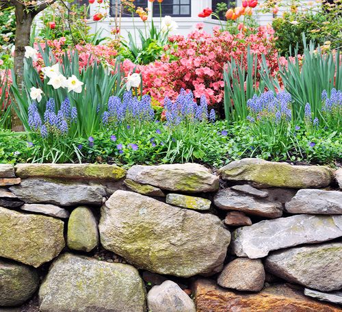 flower bed landscaping