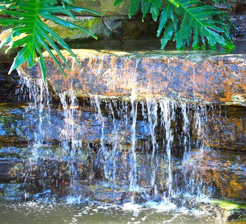 water fountain installation
