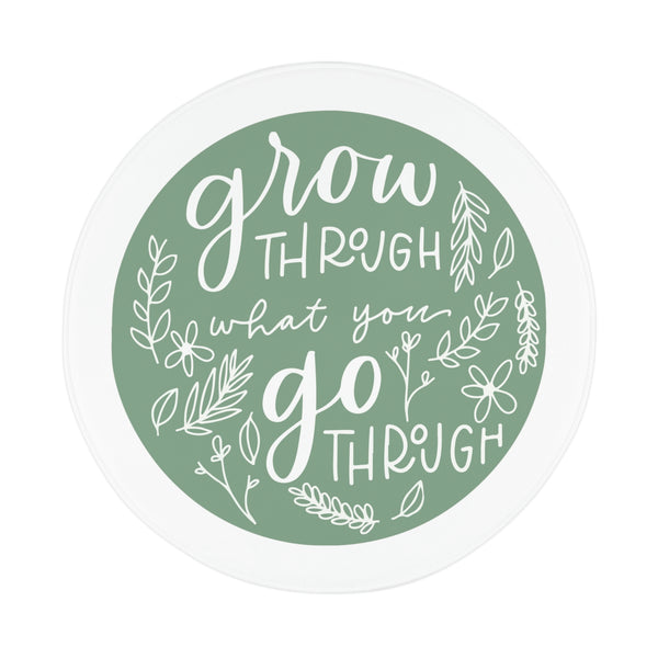 Grow Through What You Go Through Bath Mat