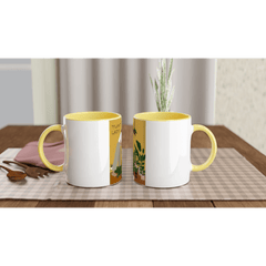 Plant Lady 11oz Ceramic Mug with Color Inside